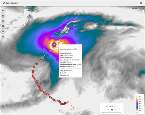 Super Typhoon Bolaven Rolls Across The Pacific Ocean Spire Global