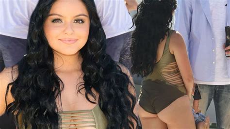Modern Family Star Ariel Winter Gets Cheeky As She Flashes Her Boobs And Bum In Revealing