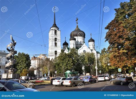 Voronezh Russia August 23 2018 Annunciation Cathedral On