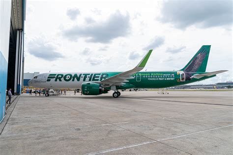 First Look Frontier Airlines Receives Its First First Airbus A321neo