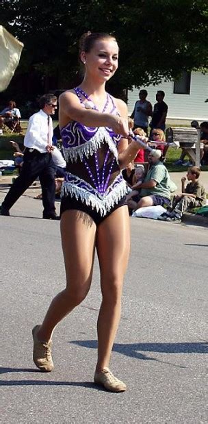 Warriors On Parade Baton Twirlers Will Do Double Duty For Fest Parades