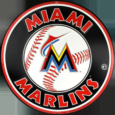 Get the best deals on miami marlins baseball cards. MIAMI MARLINS 12" ROUND METAL BASEBALL SIGN MARLINS MAN ...
