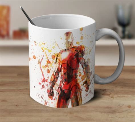 ironman mug avengers mug cup home decal milk beer cups procelain tea cup ceramic coffee mugs