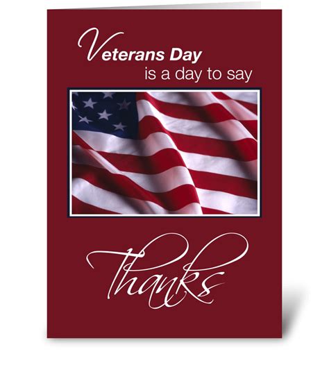 Veterans Day Card Templates