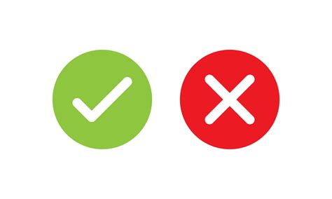 Yes Or No Icon Vector Art Icons And Graphics For Free Download
