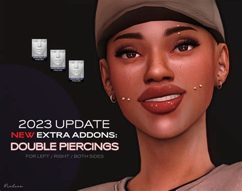 Install Groove Cheek Piercings The Sims 4 Mods Curseforge