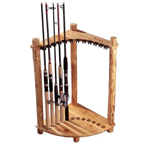 This Fishing Rod Rack From Rush Creek Is Beautifully Hand Crafted From