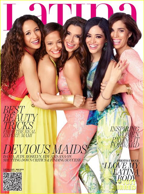 Devious Maids Cast Graces Cover Of Latina May 2014 Photo 3083365 Ana Ortiz Dania
