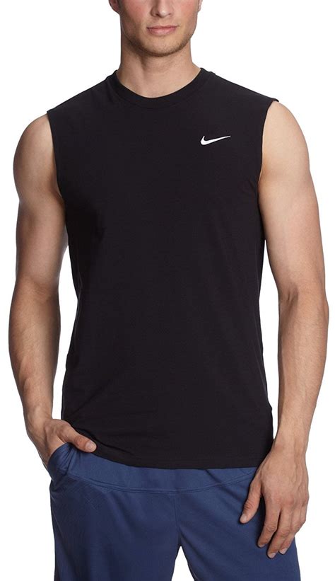 Nike Nike Mens Ad Sleeveless T Shirt Black
