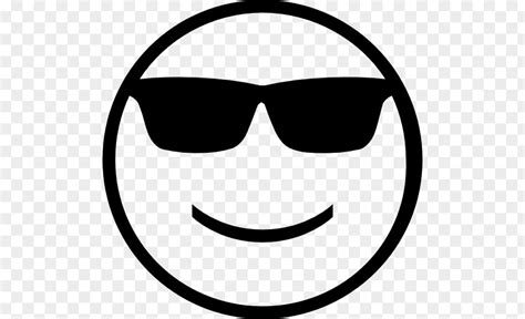 Sunglasses Emoji Smiley Smirk Emoticon PNG Image PNGHERO