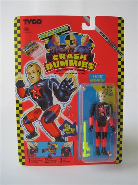 1992 TYCO The Incredible Crash Dummies Carded Slick