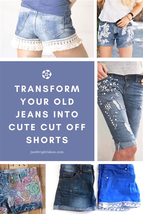 25 Ways To Transform Your Old Tired Denim Into Cute Diy Cut Off Jeans