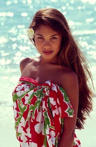 Cook Islands Hawaiian Woman Hawaiian Girls Polynesian Girls