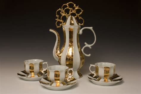 Gold Tea Set Collab Ryan Fletcher Design