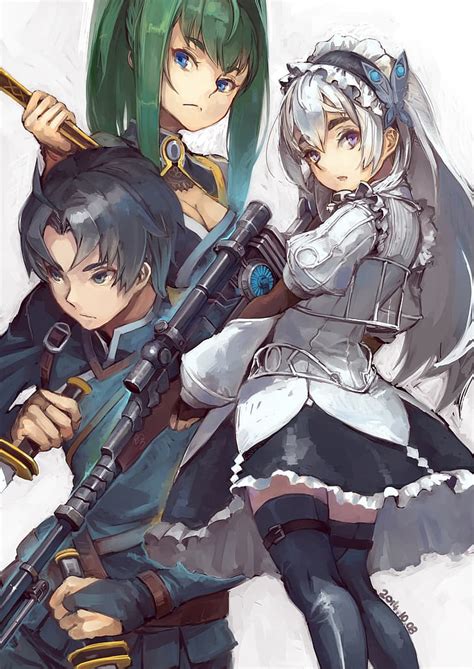 Hitsugi No Chaika 2d Grandi Tette Tette Piccole Loli Anime Girls