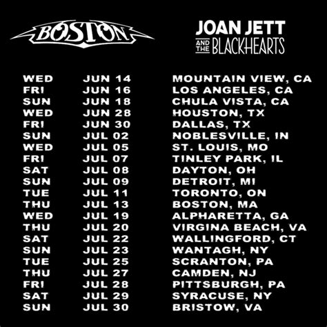 Boston Announce North American Hyper Space Tour Dates With Joan Jett