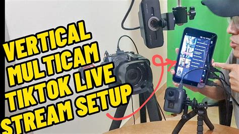 How To Set Up A Tiktok Live Stream With Multiple Vertical Cameras Yololiv Instream Review Part