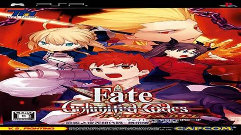 Fateunlimited Codes Psp Part 1 Master And Servent Playlist