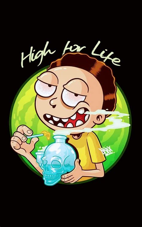 Stoned Rick And Morty Weed Wallpaper Weed Wallpaper Lovely Rick And