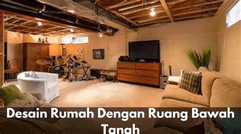 Desain Rumah Dengan Ruang Bawah Tanah - sinanarsitek.com