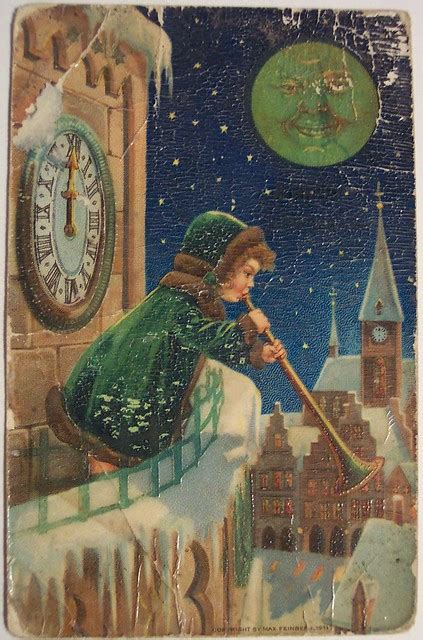 More Vintage New Year Cards A Gallery On Flickr