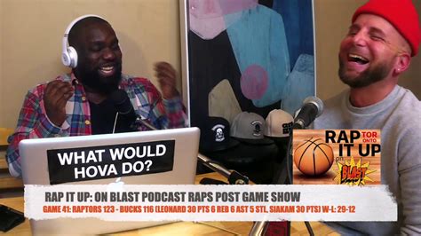 Game 41 Raptors 123 Bucks 116 Rap It Up On Blast Post Game Show