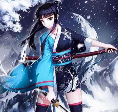 Winter Samurai Other Anime Background Wallpapers On Desktop Nexus Image