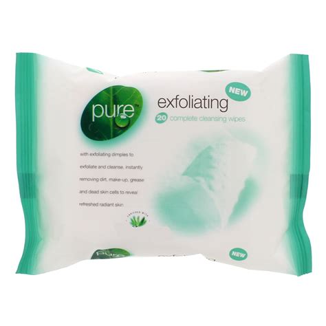 Pure Exfoliating Complete Cleansing Wipes 20pcs Online At Best Price