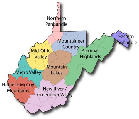 List Of Parks In West Virginia