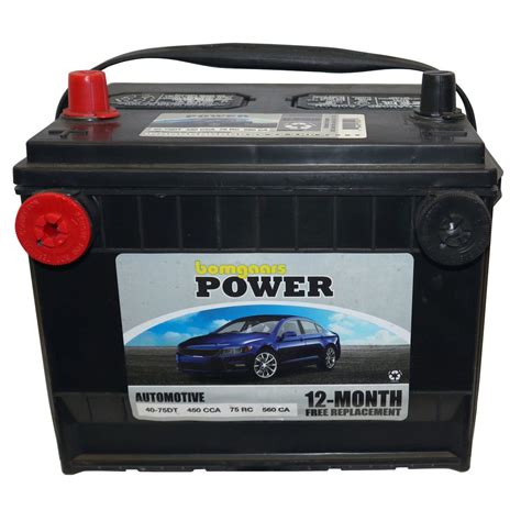 Bomgaars Power Automotive Battery 40 75dt Automotive Sales Store
