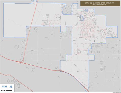 Ipernity Desert Hot Springs Boundary Map 2014 By Rons Log