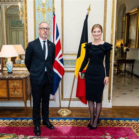 Princess Elisabeth Meets British Ambassador To Belgium In 2022 Crown