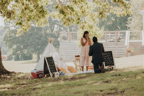 Romantic Picnic Raleigh Proposal — Heart And Hand Proposals Raleigh North Carolina Wedding