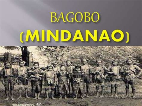 Katutubong Bagobo Ng Pilipinas
