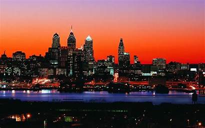 Pennsylvania Wallpapers Philadelphia Skyline Water Wallpapersafari Usa