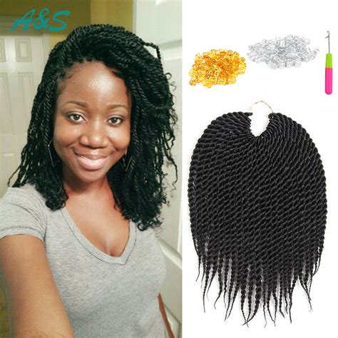 Keeping your knots out of sight with crochet braids is a prime concern for a lot of people. 10" each pack crochet hair extensions Senegalese twist ...