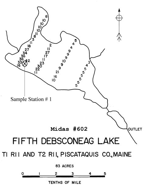 Lakes Of Maine Lake Overview Fifth Debsconeag Lake Rainbow Twp