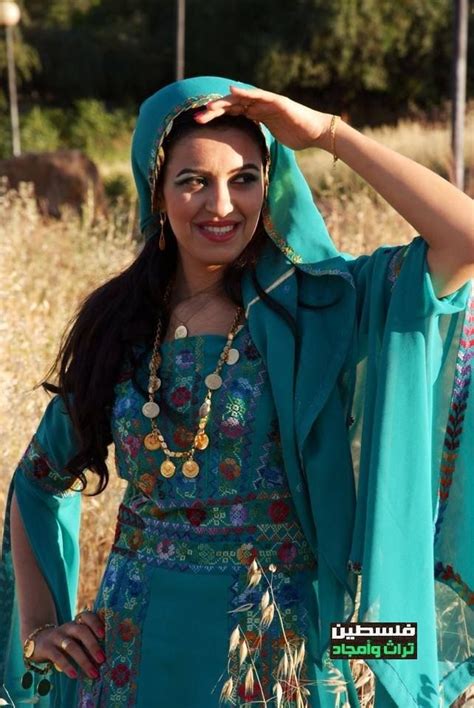 Palestine Women Muslim Women Fashion Traditional Dresses