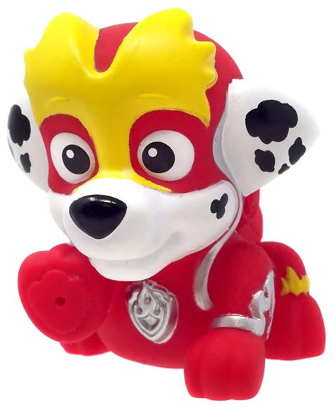 Paw Patrol Mighty Pups Charged Up Marshall Bath Squirter Spin Master