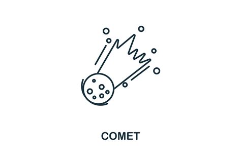 Comet Icon Graphic By Aimagenarium · Creative Fabrica