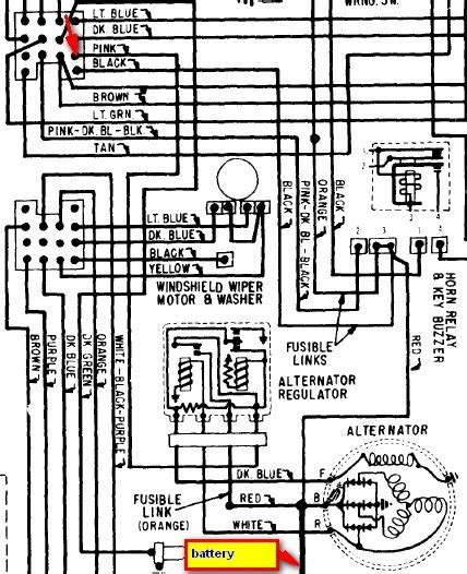 1968 Camaro Engine Wiring Diagram Schematic