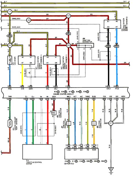 Diagram 1990 Toyota Ecu Wire Diagram Mydiagramonline