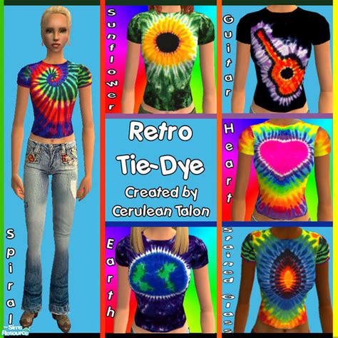 The Sims Resource Tie Dye T Shirts