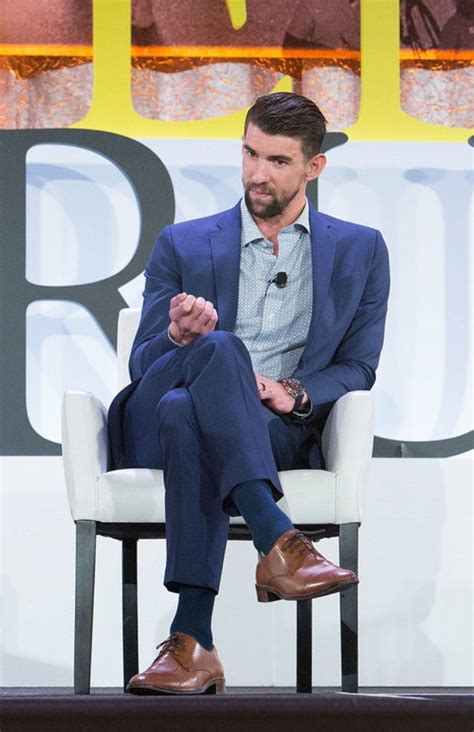 But surely none of them could be more suited to michael phelps than the aptly named win mcmurry. Michael Phelps | Suit and tie, Mens fashion