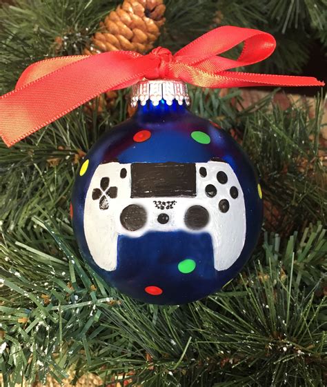 Personalized Game Controller Christmas Ornament Playstation Etsy
