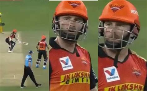 Player of the tournament well. IPL 2020: Kane Williamson fumes over Priyam Garg after a ...