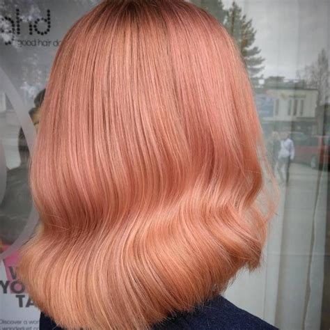 Pastel hair colours have taken a peachy turn! 9 of the Juiciest Peach Hair Color Ideas | Wella Professionals