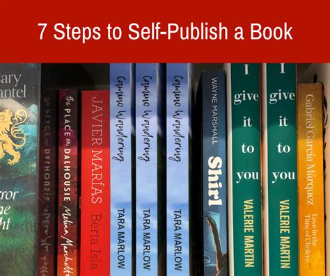 7 Steps To Self Publish A Book