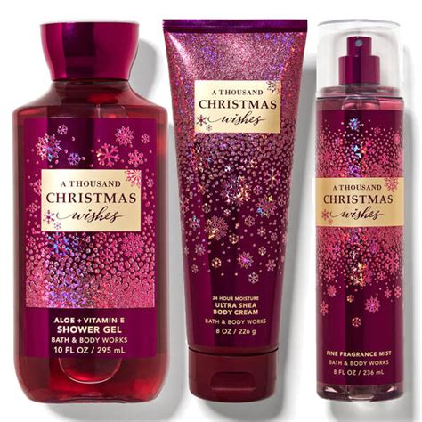 The scent was launched in 2014 and the fragrance was created by perfumer aurélien guichard a thousand wishes fragrance notes. Bath & Body Works A Thousand Christmas Wishes fragrance ...