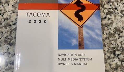 toyota tacoma owners manual 2023